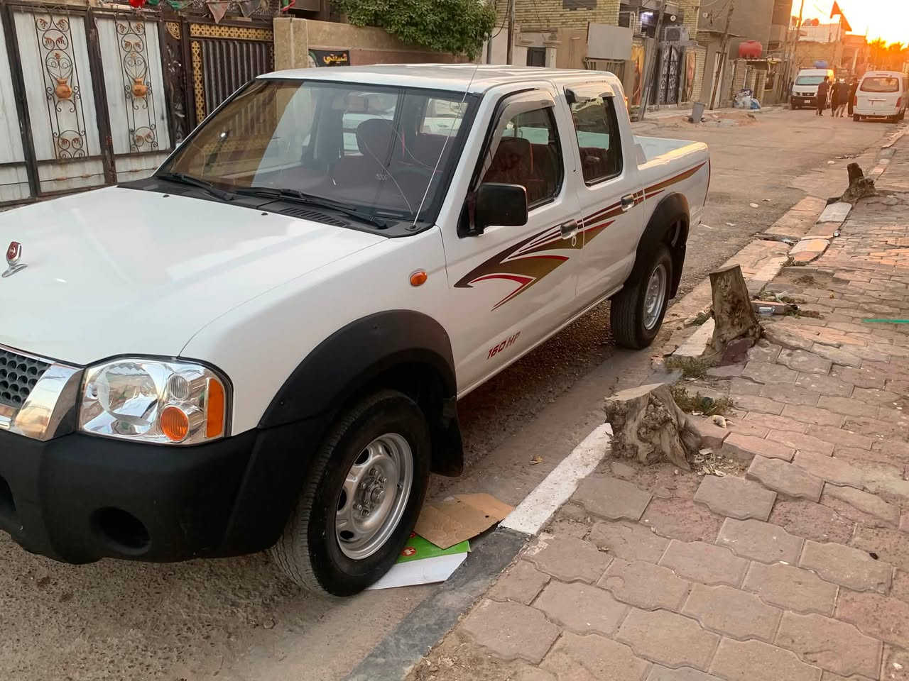 السلام عليكم بيكم نيسان ٢٠٠٨ مزاد وزارة الداخلية معمرة كير مكينة حدادية جديد صبغ عام  
السعر الاتصال الرقم التالي 
***********
