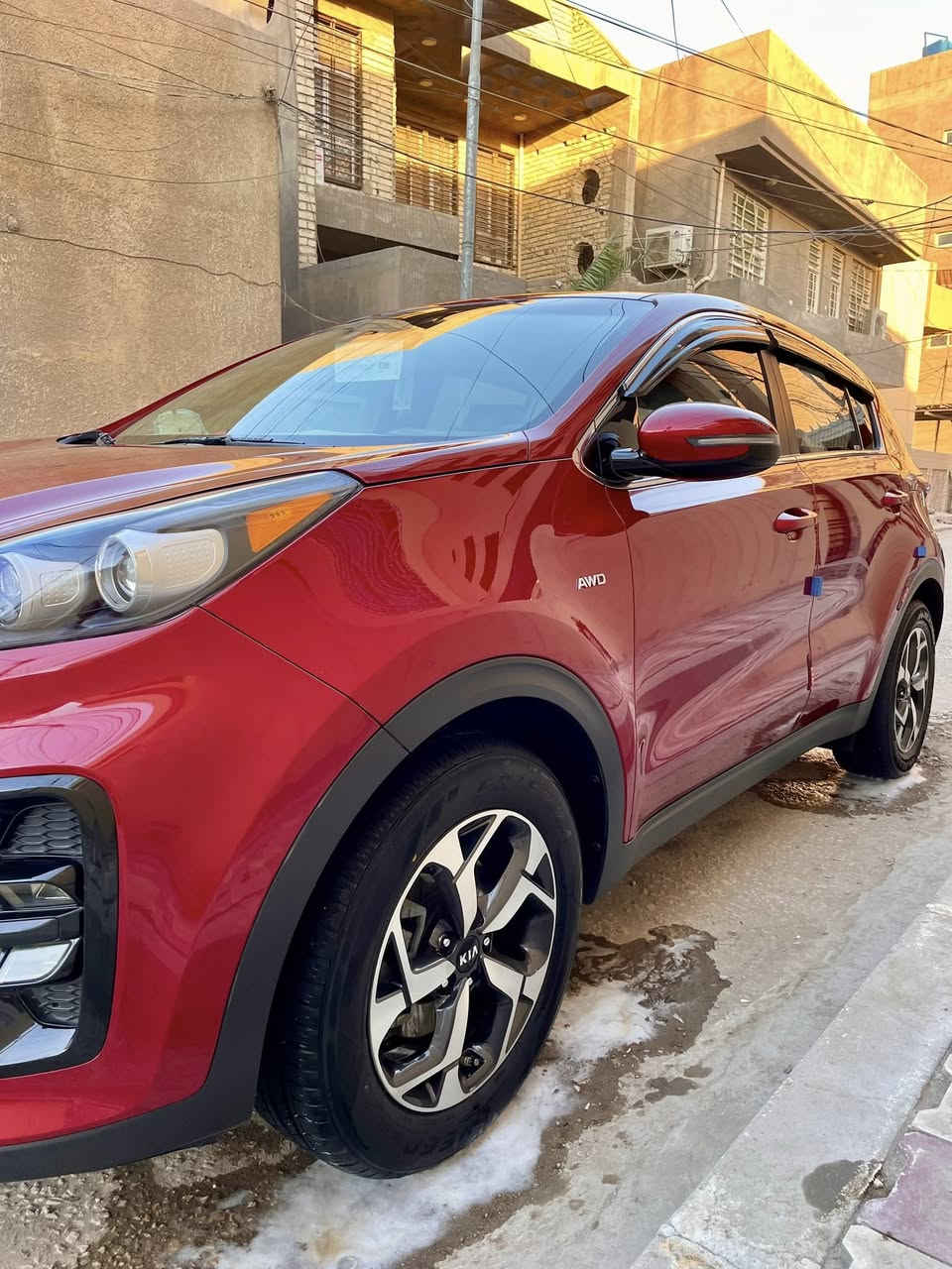 السلام عليكم 
سبورتج موديل 22 وارد امريكا حادثه بسيط جدا جاملغ امامي الايمن فقط وسونار موجود السياره جديده جدا ماشيه 17 الف فقط فول تحكمات ستيرن رادارات امامي وجانبي نقطه عمياء نظام تحديد مسار مانع اصطدام شاشه كبيره تدعم كار بلي أنظمة قياده متعدده مانع انزلاق نظام منحدرات محرك 2400 جديد كير حداديه على وضع الشركه تبريد قطعتين ثلج لايت زنون بك لايت لد ويل 17 رقم بغداد أنكليزي باسمي الشراي يتصل تلفون *********** بي واتساب
