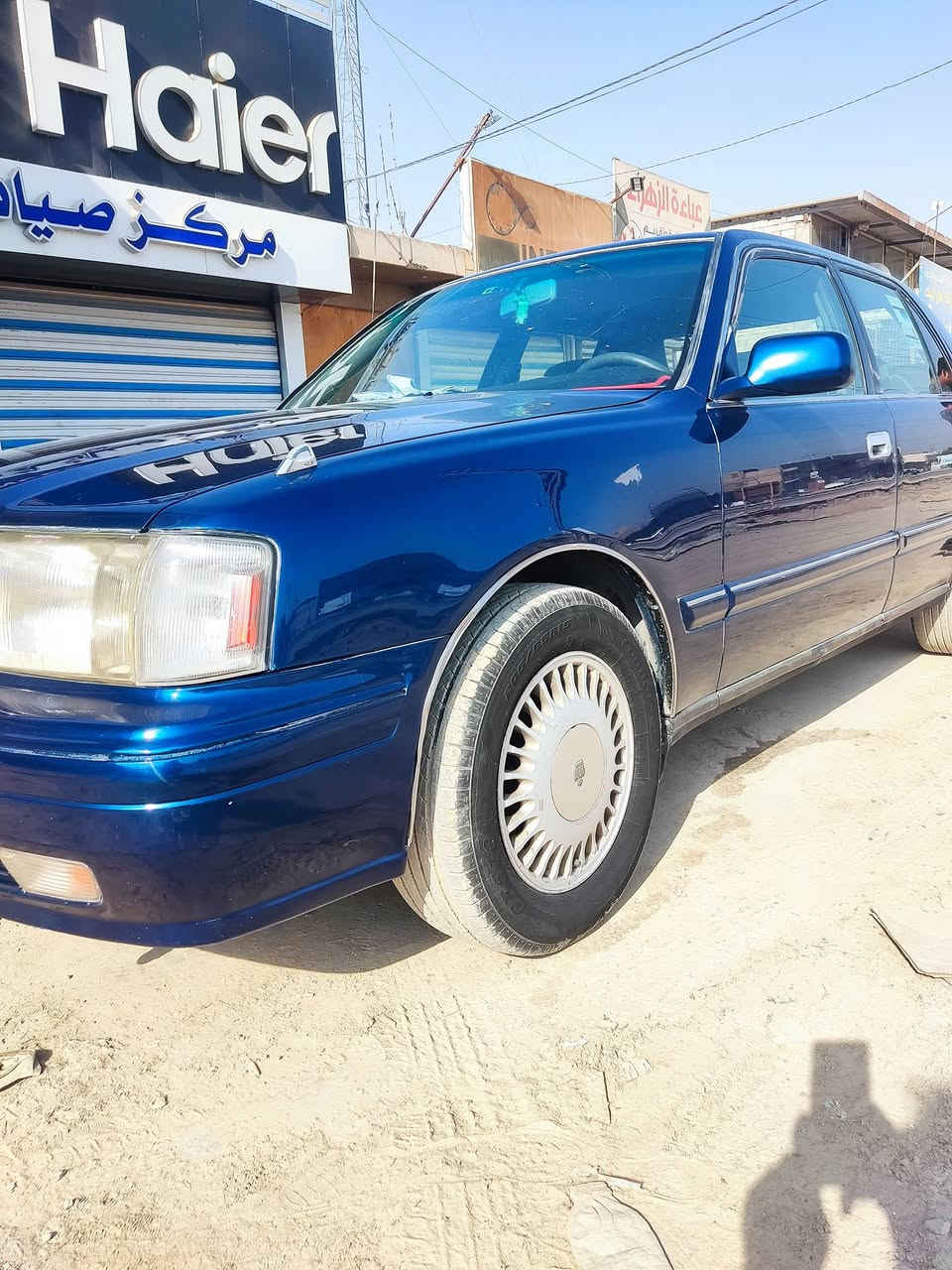 السلام عليكم
للبيع او المراوس....
راس الثور تكم للبيع موديل 97 تحوير الغسق رقم بغداد الإنكليزي باسمي مداور ثاني يوم كير ومحرك vvti فيشتين السياره مكفولة من الكص ونقل جثة واصوليات تبريد شغال شاصي 55 
صبغ عام اثر جراد رايده ب 96 وبيه مجال بسيط للاتصال *********** النجف الاشرف
