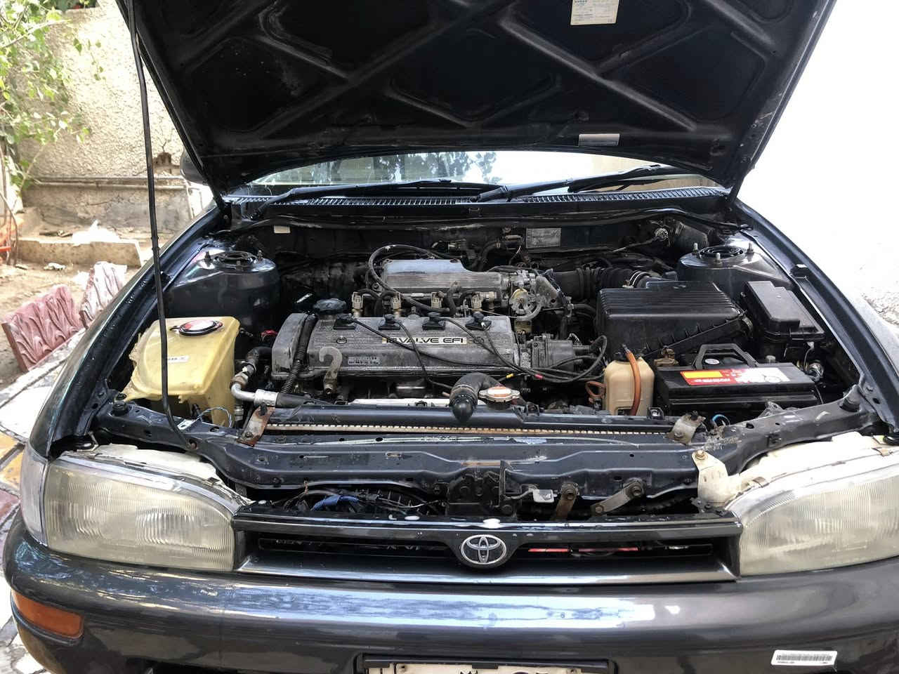 سلام عليكم كورلا موديل 1992سياره مكينه وكير مكفولته مكفوله من ضربه بيه صبغ جمليه فقط رقم بغداد تحويل مباشر تخم تاير جديد صدر مامي وخلفي جديد باتريد جديد غرفته جديد كلش السعره 47مكاني بغداد بلديات وهذ رقمي ***********
