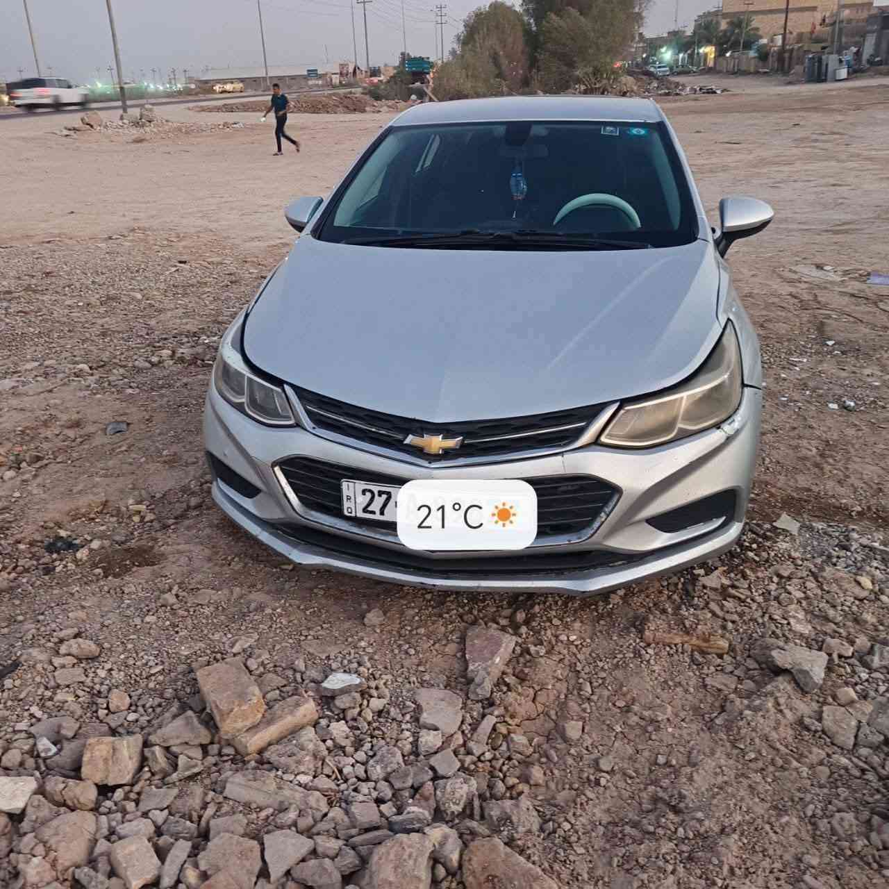 سيارة شوفر ليت كروز 2019 LTحساسات خلفيه كامره دواره اوتو ستوب مثبت سرعه كشنات تدفئ اطفاء ذاتي تشغيل عن بعد
اما ضربته جاملغ وبنيد بمريكا وبلعراق ضربه جاملغ خلفي ضربه خفيفه ومصلح تبريد وكير وحداديه وتخم تاير خير من الله جدد  *********** ( 77$ )
