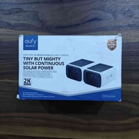 Eufy SoloCam 2K • طقم كاميرتين • لوح شمسي