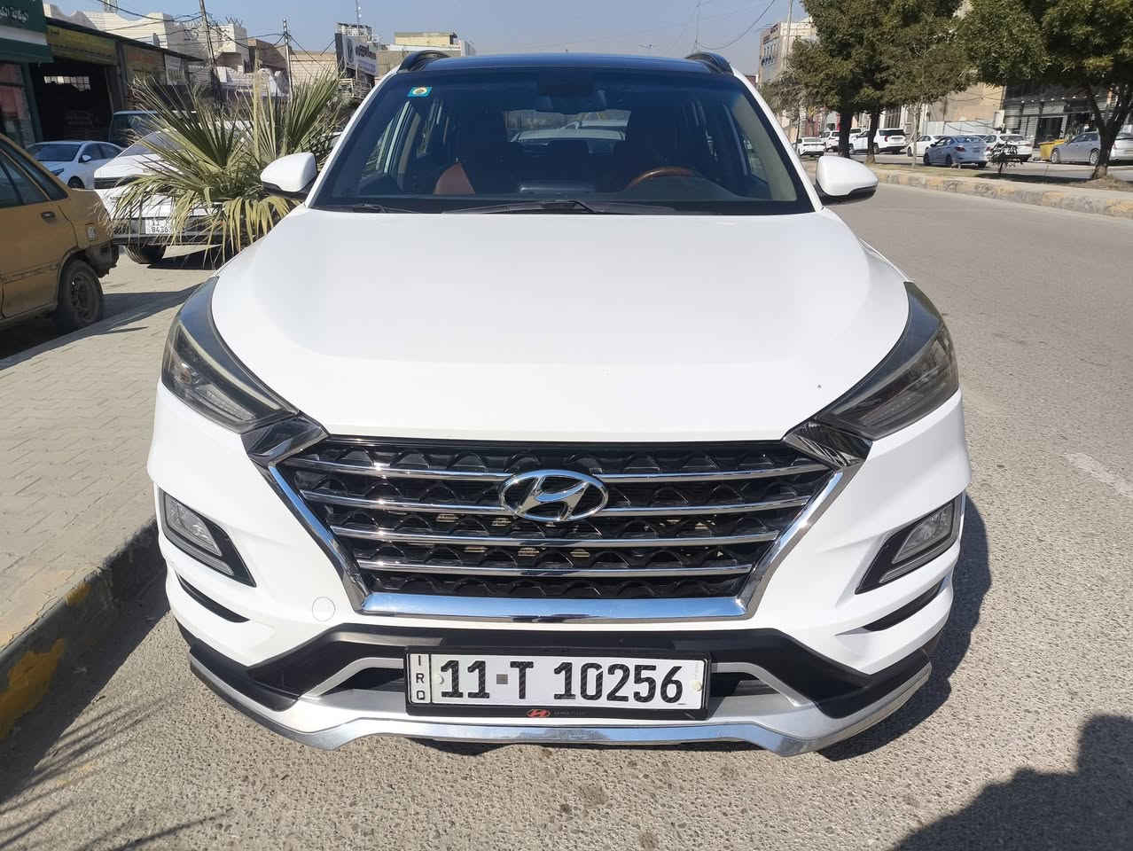 توسان 2019 
كاصد خليجي فول مواصفات
باسمي رقم دولي بغداد سنوية  للـ29
حساسات 
لايت 5 عدسات
ليد امامي خلفي
لايت دوار ويه الستيرن
 بالمري ومري شفط
اشارات ترحيب باب ومري
كير 3 انضمه 
تخم تاير جديد
باتري جديد
كير ومكينة كفالة
داخل صاج
بصمه
شاشة بلادية 
سايد بريك برجل
كشنات جلد كهربائيه
تبريد قطعتين
ثلاجه بالجكمجة
بيها صبغ قليل بقبق الجنطة من دون فتح
مكاني بالنجف
للاستفسار مراسلة الخاص
او الاتصال على الرقم ***********
