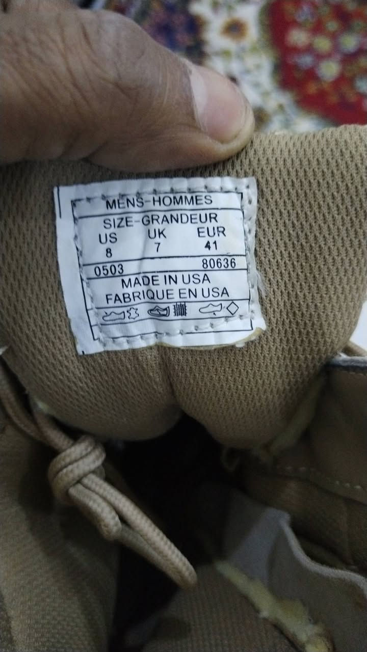 جديد غير مستعمل .قياس 41.
السعر 30 الف .اصلي


**إذا كنت صاحب هذا الإعلان وتريد حذفه لأي سبب، رجاءا أرسل رسالة إلى الدعم الفني**