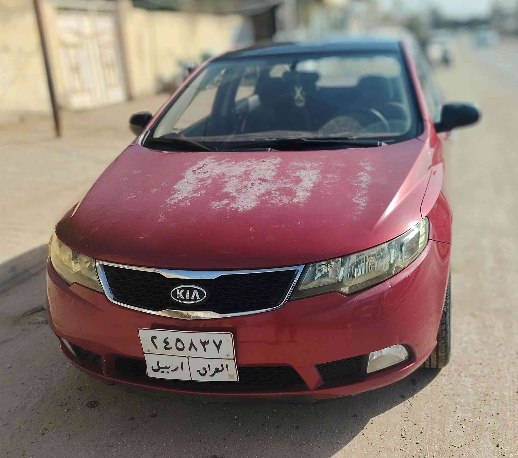 سيراتو 2012 خليجي للبيع او للمراوس حسب القناعه
السياره خليجيه مكفوله كفاله عامه عدا مكانات بارد  بدون قطره صبغ وبدون حادث  كما موضح بالسونار 

فقط بيه جراد بسيط بالقماره والبنيد وقبق الجنطه  جراد خفيف 

مكان السياره قضاء  شامية 

رقم أربيل لغاية 27  تحويل ثاني يوم 

ملاحظه : مكينة 1600 كير محرك كفاله كيره اوتو  6نمر 

تدفئه تبريد شغال  السعر 98 وبيها مجال  وللاتصال   ***********

كهربائياته شغاله السياره ابلاديه على وضع الشركه
