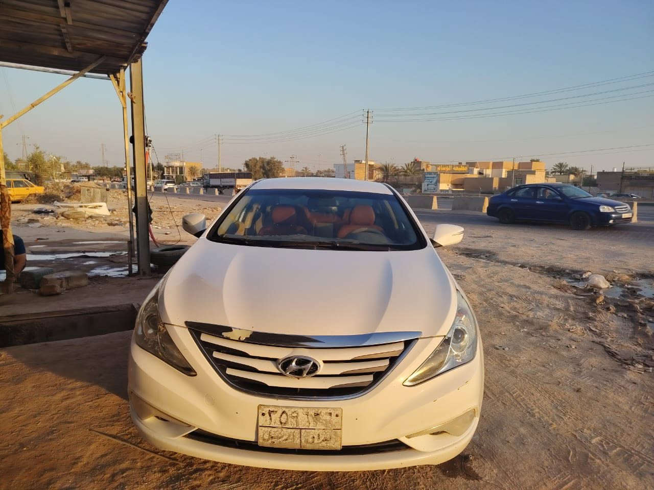 سوناته ٢٠١٤ مكفولة  صبغ وتبديل عدا شخوط موجودة بالصور  واضحات السعر١١٥ وبيها مجال المكان النجف قضاء المناذرة ***********
