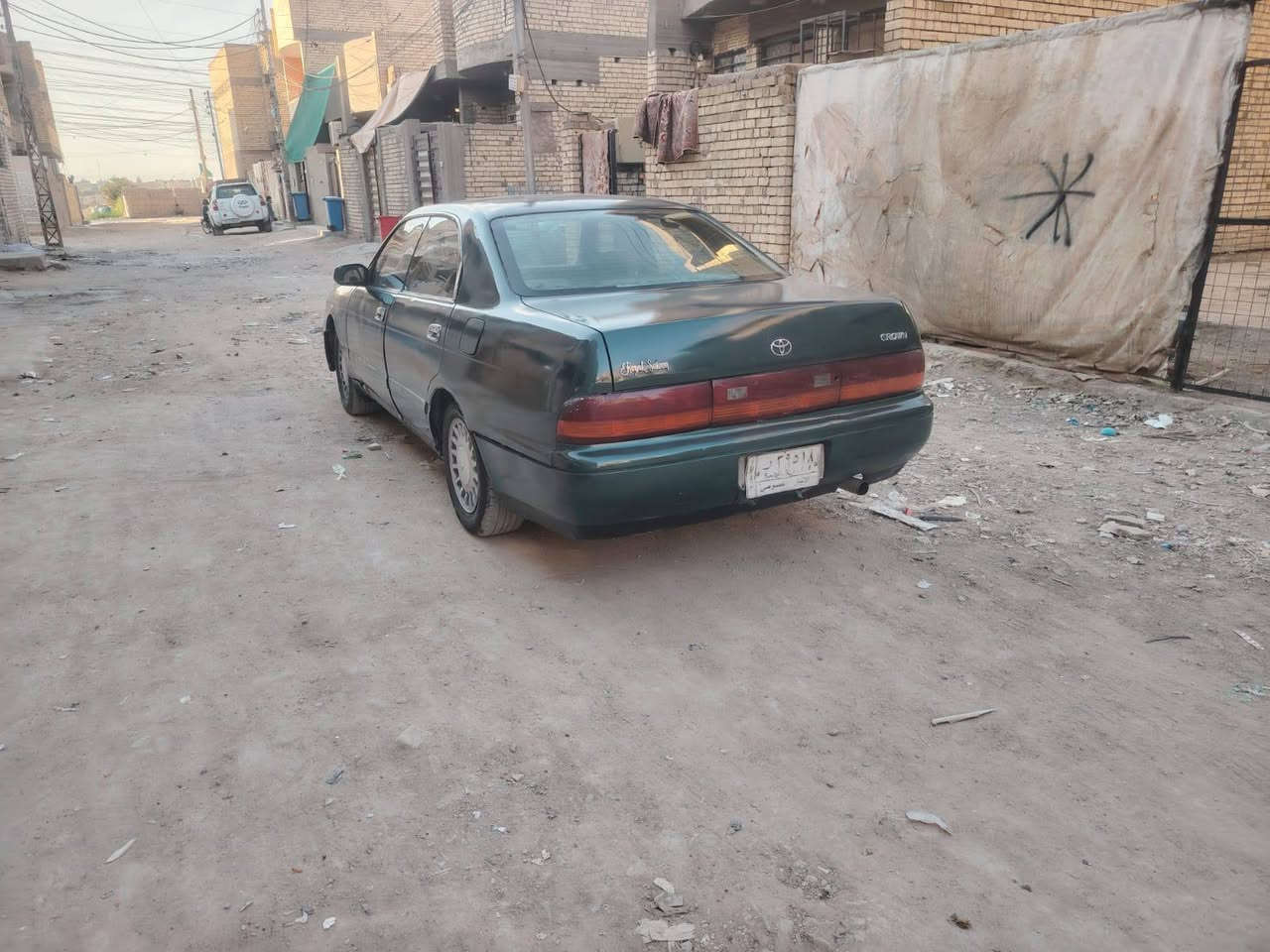 للبيع بطه رقم انبار مشروع وطني سنويه لغايه 27 لون زيتوني السعر 40$ *********** مكاني بغداد سياره مكفوله من الضربة ولكص ونقل جثه مصبوغه للجماليه محرك وكير جيد جدا تخم تاير حداده نضيفه كهربائيات كله شغاله بجم مازدات وسكنات ولبكلايت كله جديد دواخل نضيفه
