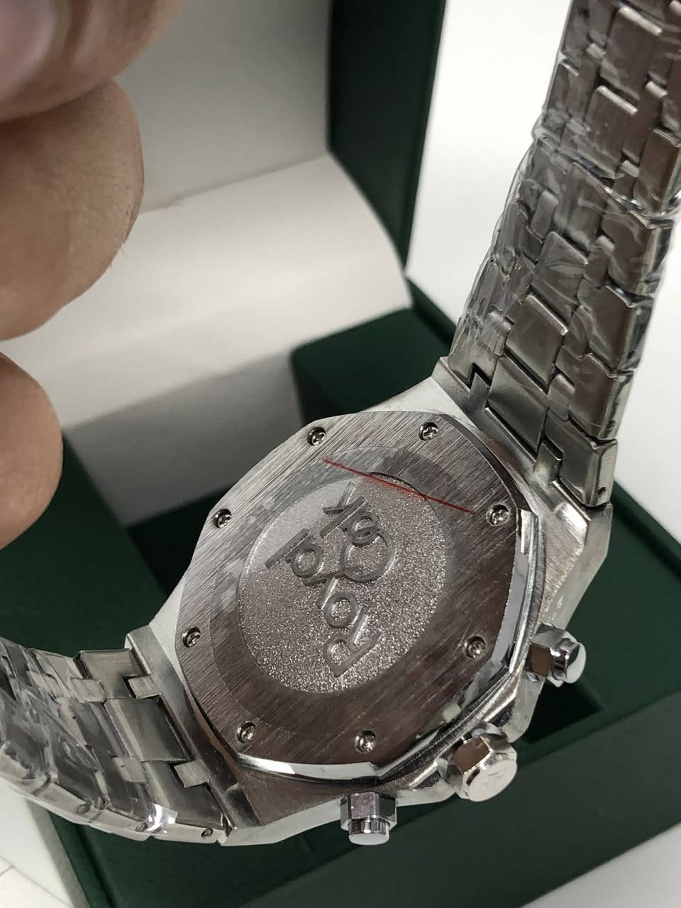 AUDEMARS PIGUET 

أوديمار بيجيه 😪😙
جميع السناتر شغالة 🪙
طلاء ثابت 💯
عداد شهري 😀
عداد قمري 🌓
كوالتي عالي 🎰
نظام ستوب وتش رياضي 💪
الوزن 137 g ⭐️
القطر 43 m 🟡
السمك 11.5 m 🟢


**إذا كنت صاحب هذا الإعلان وتريد حذفه لأي سبب، رجاءا أرسل رسالة إلى الدعم الفني**