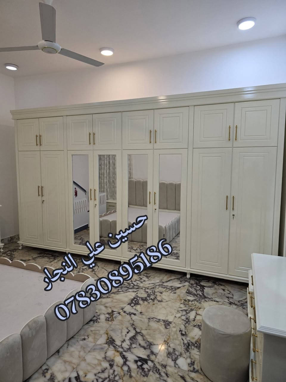 آلَهـم صـلَ عــلَى مــحــمــد وآلَ مــحــمــد
تم نصب غرفه الاخ. سماعيل . (الف مبروك) 🩷🩵🩷
زبائننا الأعزاء يستمر معمل (حسين علي النجار)
 بتقديم كل ماهو حديث ومميز 
من حيث الاناقة والمتانة
ومن أفضل انواع الخشب 
بأصباغ حراريه درجة اولى وجميع الالوان
يوجد توصيل لكافه المحافظات
الاستفسار. ***********.. واتساب.
