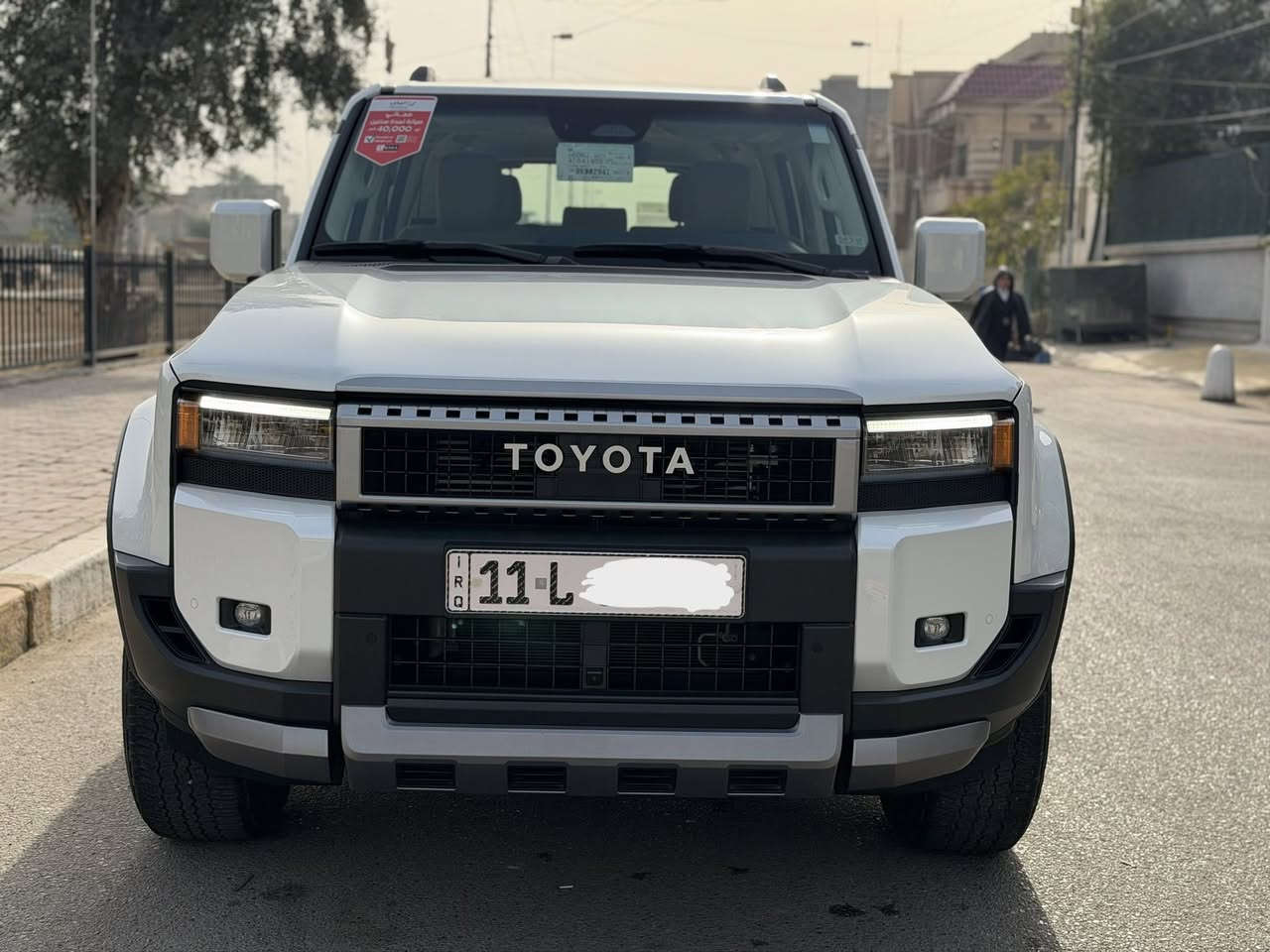 السلام عليكم
برادو 2024  فئه (R3) فوول ١/١
ضمان شركه ساز 
مغلفه ppf ضمان 10 سنوات
رقم بغداد باسمي 
ماشيه ١٥ الف كليو زيروووو
***********
فتحه سقف (سلايد) 
4  كاميرات 
جنطه كهرباء 
رادار امامي خلفي 
تحديد مسار 
كشنات تدفئه تبريد 
كشن كهربائي 
هوك خلفي
توقف ذاتي 
سايد بريك دكمه واتوهولد
حساس امامي خلفي 
10 ايرباك 
ومكفوله من كلشي صبغ بارد شخط رصعه جديده جدا جدا جدا بعدها زيرو 
السعر 505 وبيها مجال
مكاني شارع فلسطين 
***********
