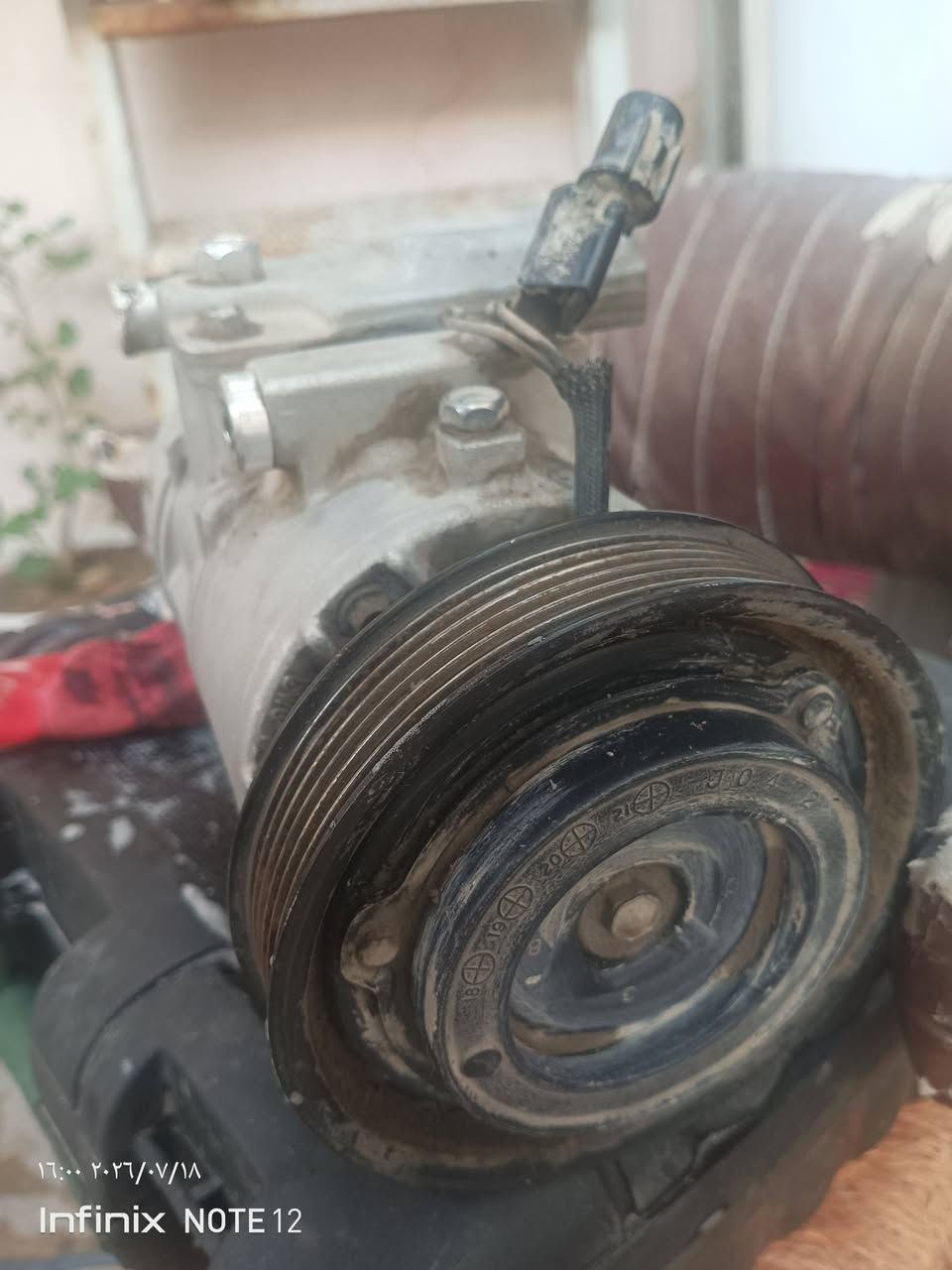 غراض كيا ريو للبيع 
زوج دبلات امامي 40
كمبريسر تبريد 50
راديتر تبريد 20
تخم نوزل اصلي 30
سوبايه 15
***********
مكاني كربلاء

