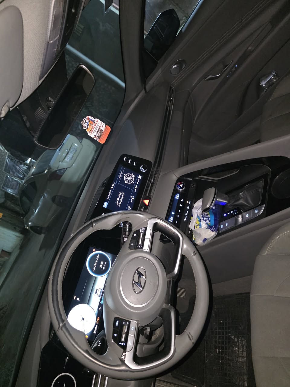 للبيع......
النترا هايبرد موديل 2022 كندي 

لون سمنتي مميز 

سياره جديده 

حادثه بسيط جدا فقط بارد طرف البنيد جهه اليمين

والباقي مكفول بجم كبس على وضع الشركه 

رقم بغداد الجديد حره

فتحت قماره

بصمه ابواب وتشغيل وتشغيل عن بعد 

صندوق ذكي يفتح عند الاقتراب 

شاشة كبيره ابل كار بلي 

سايد بريك بصمه 

شاحن وايرلس 

دشبول ديجيتال إلكتروني متغير 

حساس اطارات 

اوتو هولد 

تبريد منفصل جهتين لمس 

اشاره ترحيب 

رادار أمامي وخلفي 

قياده اليه 

ترحيب يده باب

كروز مثبت سرعه 

 تبريد حداديه مكفوله على وضع الشركه  

سياره جاهزه من كلشي

للإستفسار الاتصال على الرقم

مكاني ديوانيه قضاء الشاميه 
السعر 155بيها مجال

 ***********
