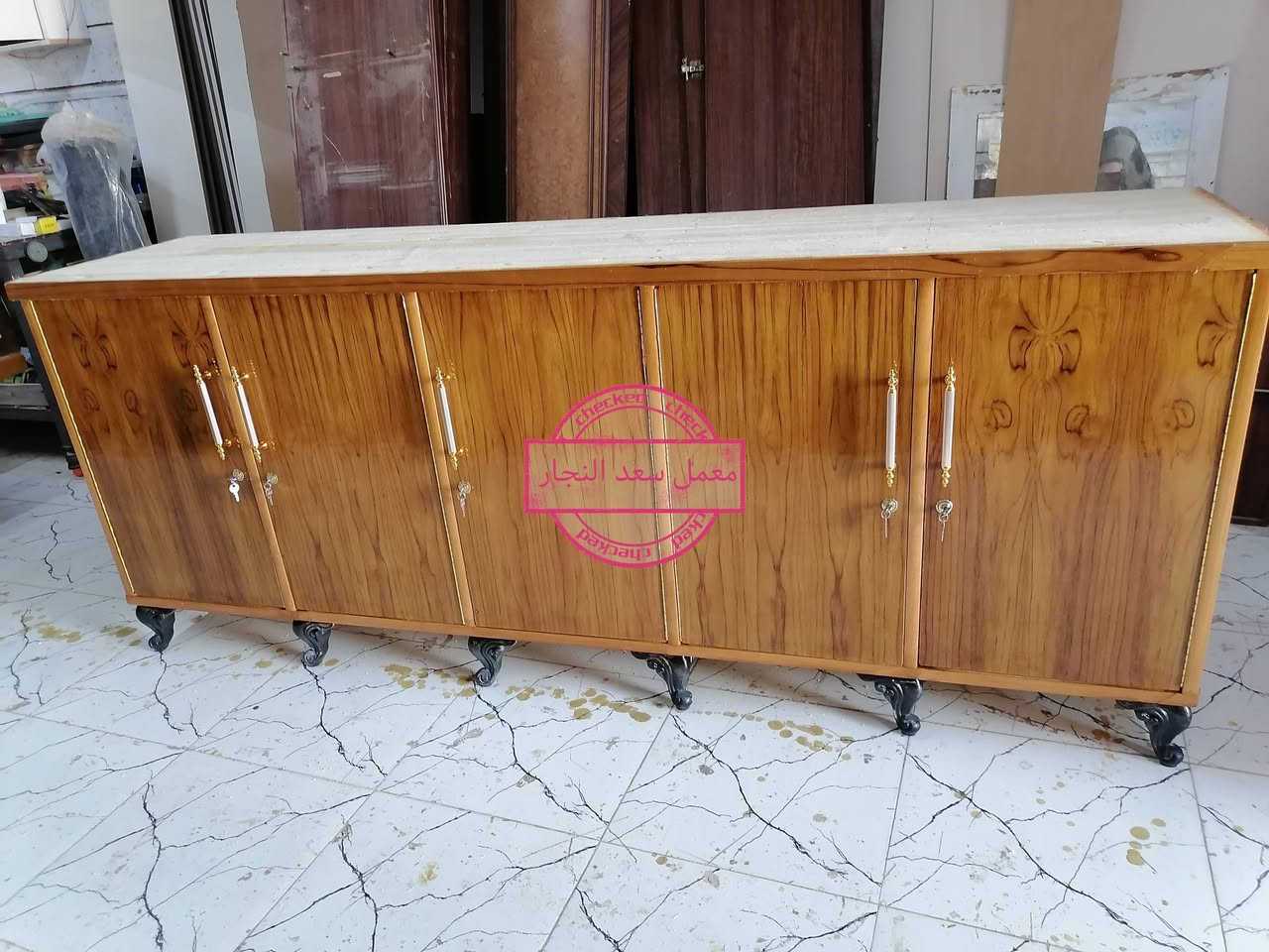 تفصال اليوم بوفيات حطاطة بالشرط صاج عراقي ثقيل شغل ايدنا  تفضل زورنا وتدلل🔨🪚

"تفصال خصوصي جاهز للتسليم."

"بوفيات حسب الطلب خلصن اليوم."

"غرفة نوم جاهزة.. حسب ذوق الزبون."
معمل سعد النجار العنوان كركوك نهاية شركة الطارق للإستفسار ***********
#نجارة_عراقية #تفصال_حسب_الطلب #معمل_نجارة #خشب_صاج

