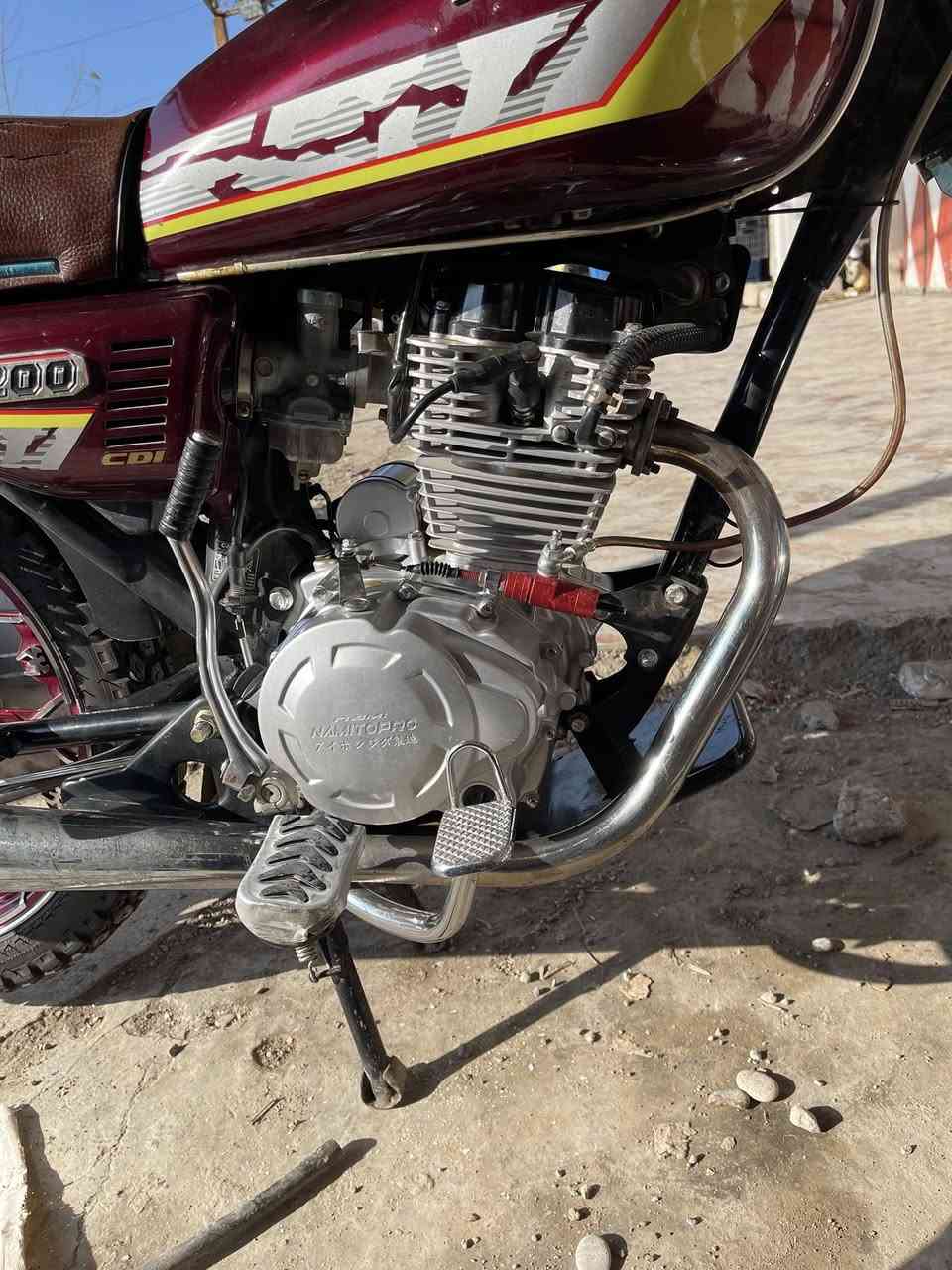 سلام عليكم ماطور نامي برو موديل 25 
محرك 200
شرط مامفتوح 
عنبار كلاج 
دشبول الكتروني 
السعر 680
وبي مجال 
العنوان جنوب الموصل مفرق الشوره


**إذا كنت صاحب هذا الإعلان وتريد حذفه لأي سبب، رجاءا أرسل رسالة إلى الدعم الفني**