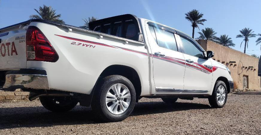 السلام عليكم
هايلوكس ناصي 
٢٠٢٥ زيرو 
مواصفات ساز المعروفه 
كير اوتوماتيك 
تبريد مقاعد 
تبريد منفصل 
جكات بنيد 
مري شفط 
إشارات ترحيبية 
رقم بغداد 
مكان السياره بابل 
سعر مناسب جدا
309 وبيها مجال 
اتصال ***********
متواجد عالنت
