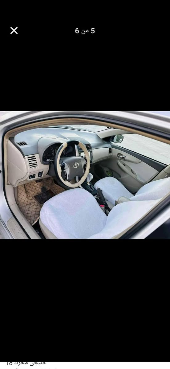 كورلا 2008 خليجي لون سلفر محرك 18 بيها 3 قطع صبغ محرك وكير وتحويل شرط رقم سليمانيه بأسمي سعرها 105 وبيها مجال يرهم مقدمه والباقي اقساط مع الكفيل 
للاستفسار *********** / مكاني ناحية الزاب
