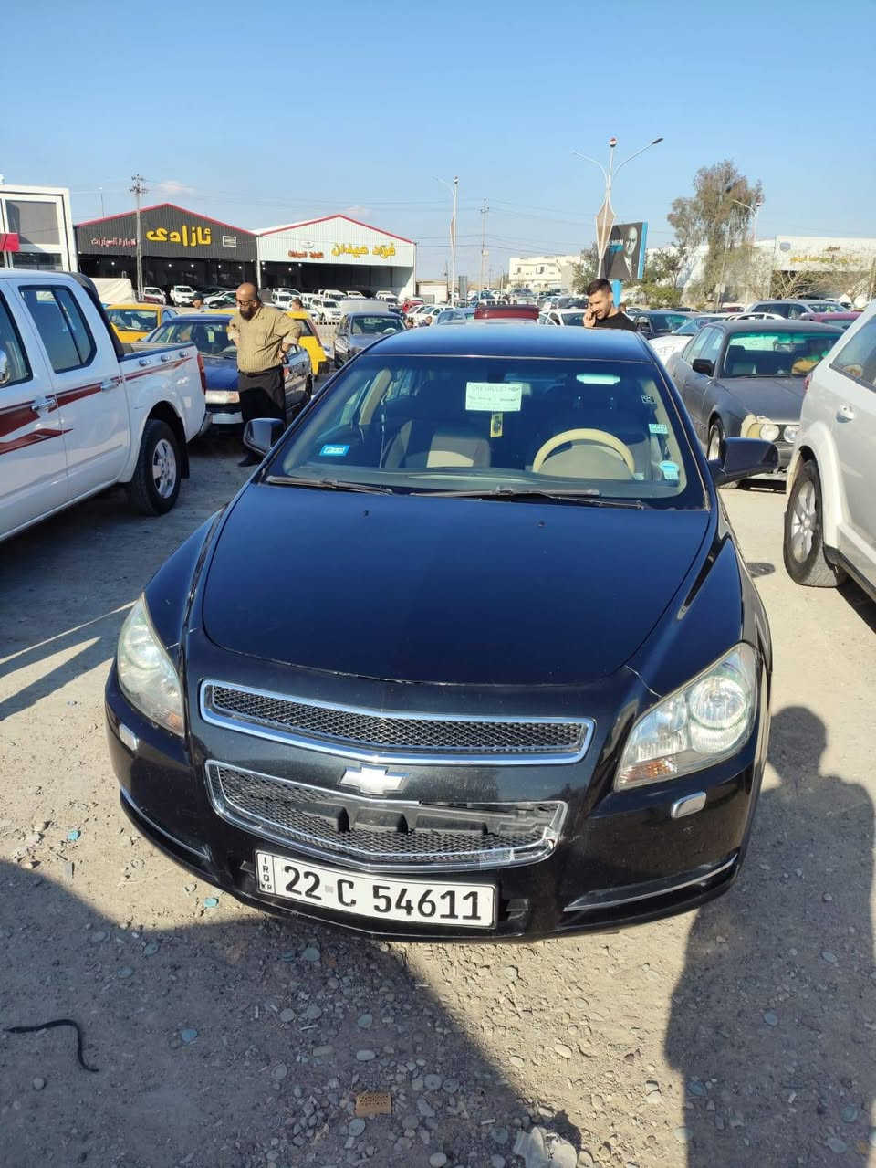 سلام عليكم
سياره ماليبو موديل 2011 سياره كلين بس بيها بل جاملغ يم لايت السكان أربع اصابع على ايدي ضربتها 
محرك 2400   4 سلندر
كشن كهربائي
محرك گير شرط خير من الله
دواخل نضيفه 
رقم اربيل السنويه شهر عدل من سقطت 
شرط الغرامات والتحويل
سعر 80 وبيها مجال للشراي 
عنوان كركوك 
***********
