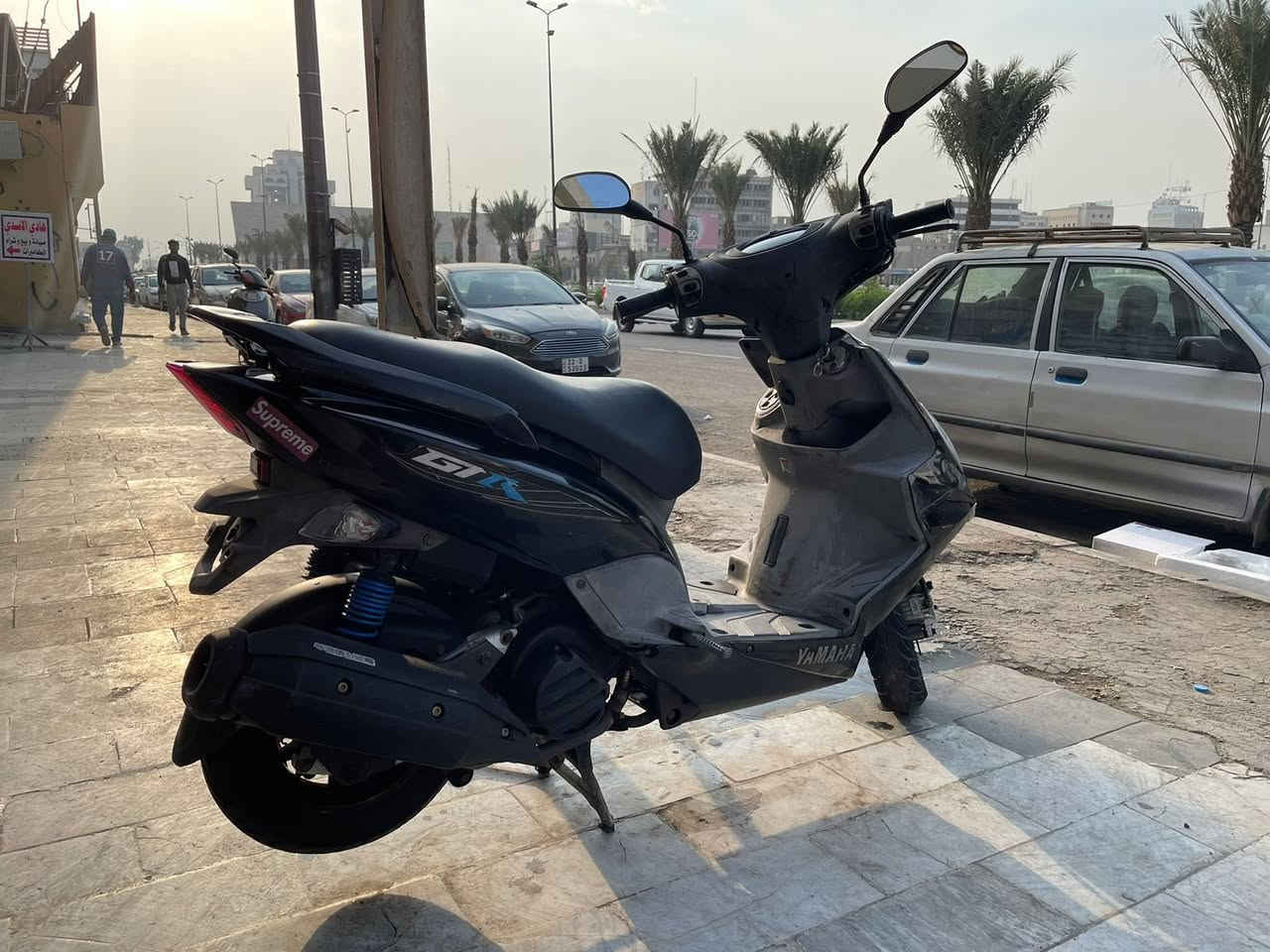 سلام عليكم دراجة GTRثعلب نضيفة شرط الفحص كفرات كلها بلادي مكينه بلادي دراجه خير من الله مكاني البياع تجي تفحص وتأخذه سعر ٨٠٠ الف اتصل او وساب ***********متواجد البياع وباب الشرجي
