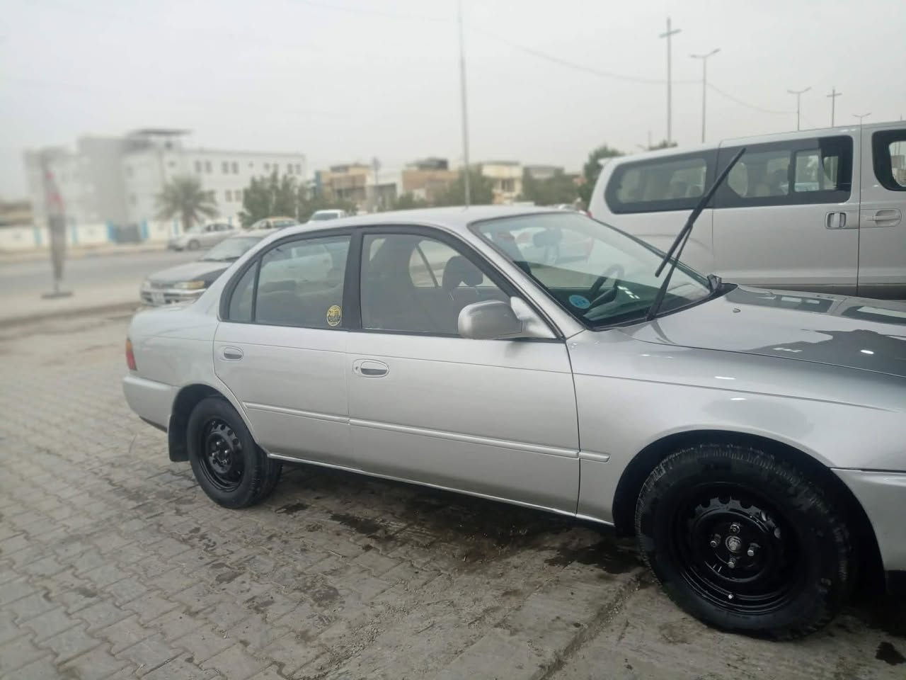 كورلا للبيع السياره مكفوله من كص ونقل والاصوليات رقم نجف نكليزي سياره نظيفه واحلى من صور مكان سياره بلكوفة للاستفسار ***********سعره ٥٧
