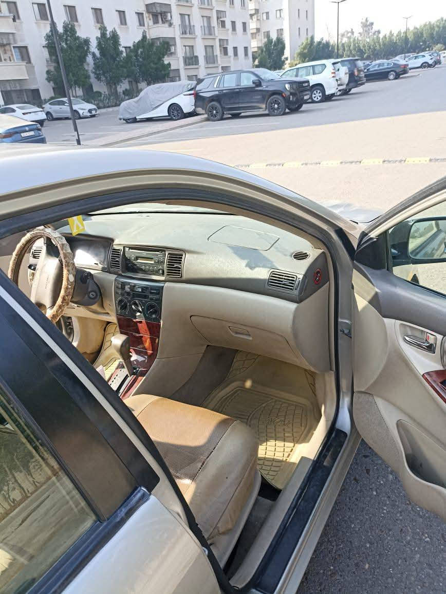 السلام عليكم 
كورلا بيكاتشو 2007
محرك 1800 
سونار السياره مرفق مع الصور
المكان بغداد
 الغزاليه 

رقم صاحب السياره
***********
***********
