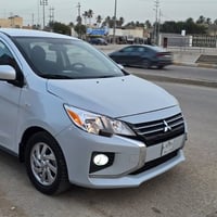 مسيبوشي ميراج 2024 وارد امريكي ماشيه 8500 كم  بيه صبغ ربع الجاملغ الاي...