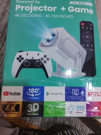 Projector بروجکتر  يجي بي اصدارین  HC  المواصفات  5GV & اتصالة بشبكة ا...