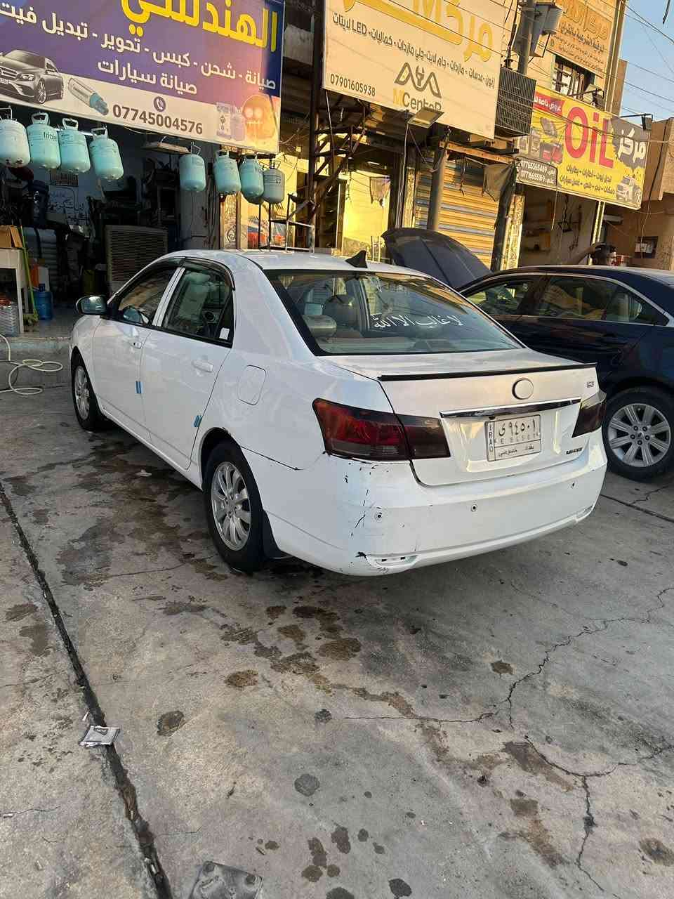 سلام عليكم بي وا يدي لبيع    موديل 13   سياره فول مواصفات  بيه ربع حزام  و بيه  كنترول  يبوش    سعر 55وبيه مجال قليل. مكاني بغداد الغزاليه شارع مدير الأمن رقم  ***********
