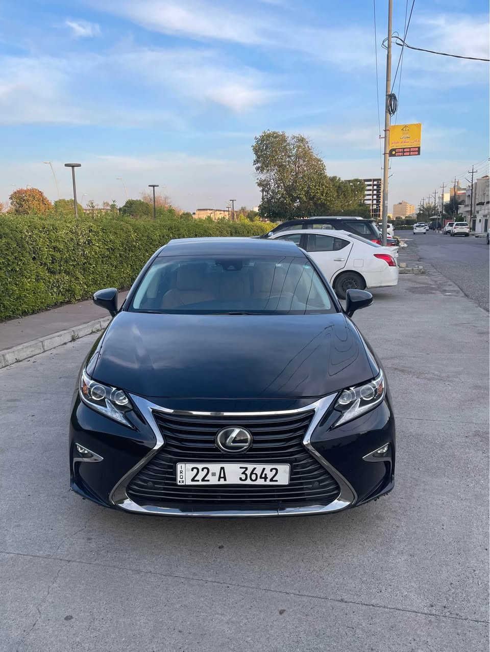 ليكسز ٢٠١٧ شەریکەی هەولێر وکالە قەپات مواسەفات داخل قەیسی بلادی کشن جلد خزن تبرید سکان کارەبایی رادار و حساس لایت اوتو مرایات شفت ٥ پەردە بلادی بانوراما تبرید مرکزی و سندوق شەفتە سەیارە یەک دەستە لە شەریکە تا ئێستا گێر و مەکینەی بە شەرت نەکرایتەوە ٦ سلندر ٣ پارچەی پێشەوە بۆياغە بێ ایرباک سەیارە لەسەر دەقی شەریکە ماوەتەوە هەموو گیانی بە شەرت   
شوێن هەولێر 
 WhatsApp 0751 474 3889 
0750 709 1662 أربيل, العراق
