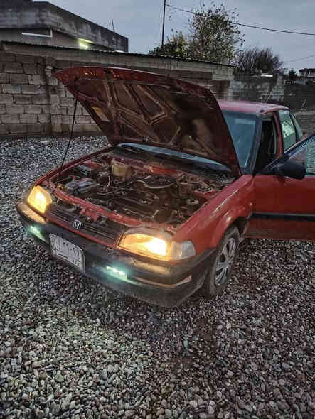 هوندا كونسيرتو 90 رقم كركوك A
كير محرك شغال وكدامك بالصور  بسعر مناسب 15 ورقه والف هلا بيكم
*********** ناحية العباسي
