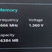 XPG 2x8 2666Hz RGB XMP قطع نظيفة مضمونة سعر 120 الف متوفر توصيل للاستف...
