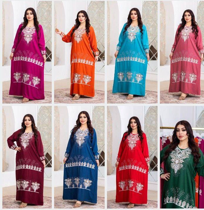 دشداشه  نسائي ♾
تطريز+ ستراس 

#الخامايه_قطن_مراسي_مصري

القياس.   2x 3x

السعر . الدرزن 120 الف

سعر المفرد15الف

للحجز خاص او واتساب ***********
