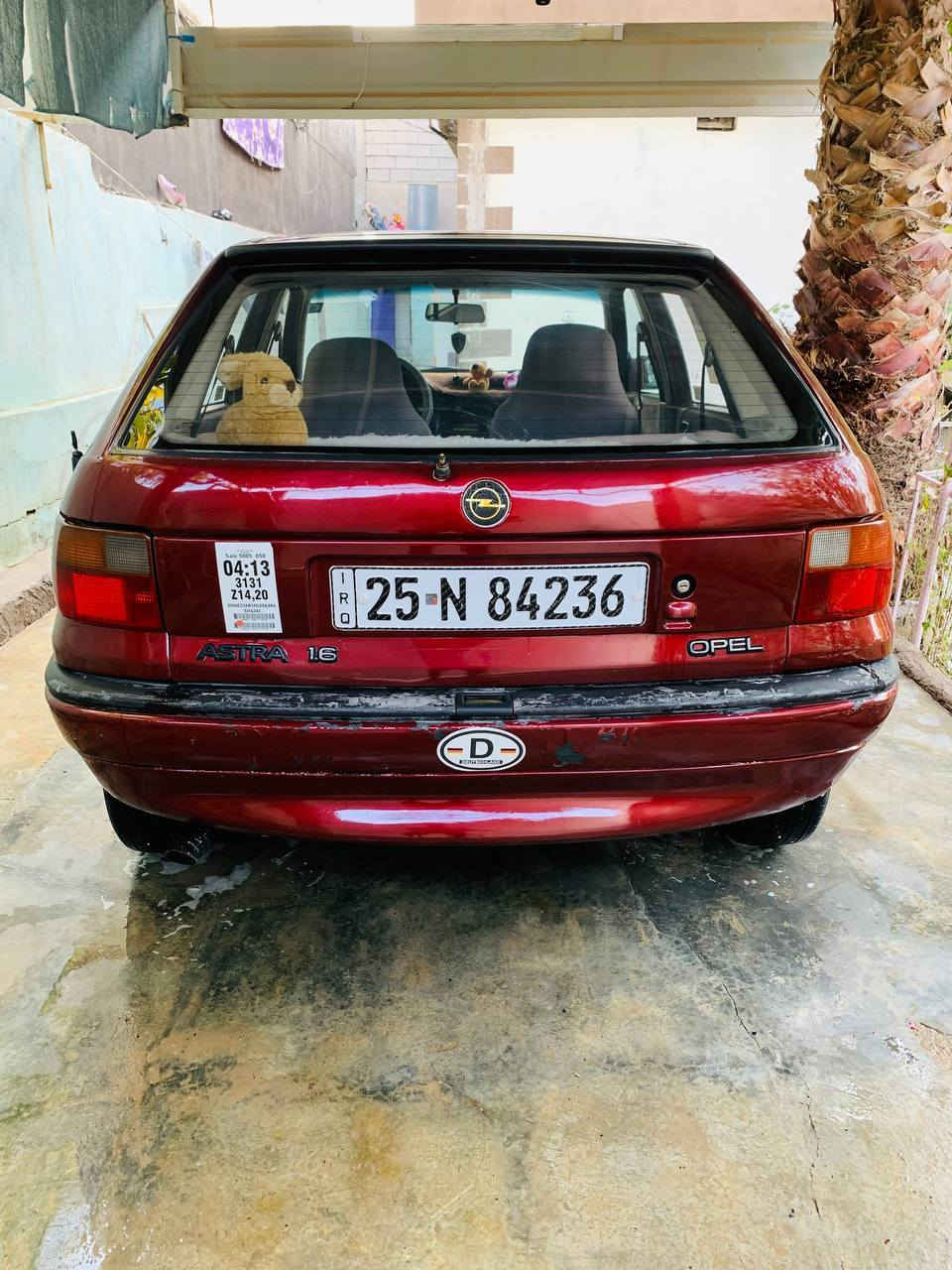 السلام عليكم. اوبل استرا موديل 1992محرك 16 قايش عريض  صبغ عام جماليه معجون  تصفيه فقط يم قبغ البانزين .. بيهه دفتر بانزين تايرات جدد قفل سنتر لوك  ماناقصهه اي شي سياره مال بيت السعر 46 وبيهه مجال قليل للشراي اتصل وتدلل مكان السياره كركوك ***********

