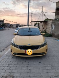 وبركاتة  سيارة كيا فورتي للبيع مديل 2017 وارد أمريكي حادثه سرقه  چاملغ...