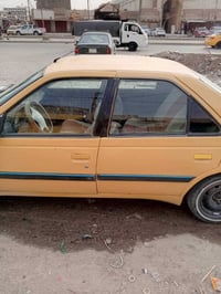 سيارة بيجو بارص موديل 13رقم بابل احمر سياره نضيفه كير ومحرك مكفول كهرب...