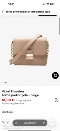 شنطة أصلية • Violet Hamden • قفل مكسور