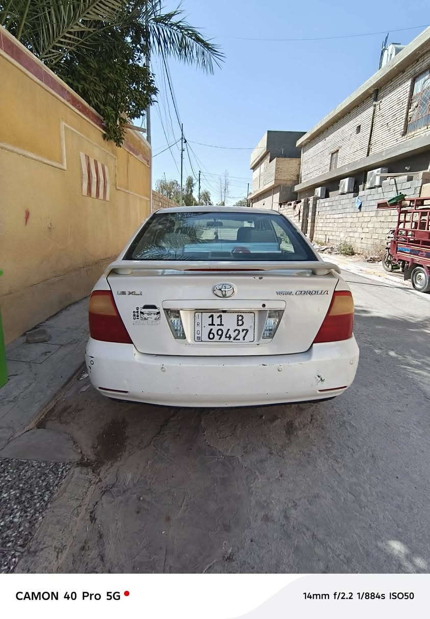 السلام عليكم 
كورله بيكاجو موديل 2007 بسمي محرك 1800 
بيه ملاحضات بسيطه 
السعر 88 المكان فلوجه


**إذا كنت صاحب هذا الإعلان وتريد حذفه لأي سبب، رجاءا أرسل رسالة إلى الدعم الفني**