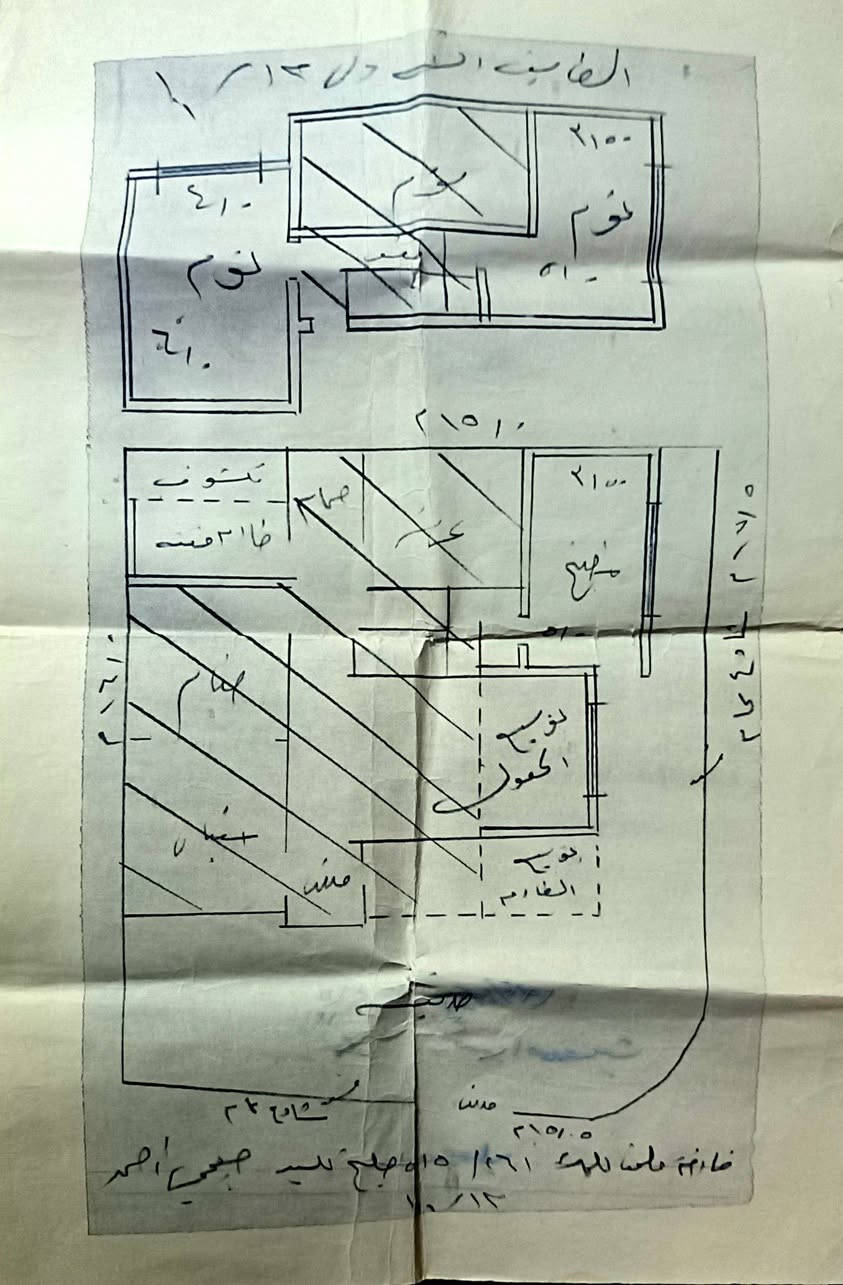دار للبيع المساحه 245.25م بناء قديم الواجهــة 15.05م و النزال 17.5م وحسب اجازة البناء المرفقة يحتوي على (5) غرف نوم  مع هول كبير بحدود (10)م واستقبال وحديقة وكراج مع باقي الخدمات .
ملاحظة "البناء قديم وتعبان"

📍العنوان: حيي سومر شارع مركز صحي حي سومر أو مركز شرطة حي سومر  مقابل الملعب موقع ممتاز جداً شارع نافذ عرضه 15م.

للأستفسار اكثر مراجعة اصحاب الدار او الاتصال على الرقم التالي:(***********) أو الأرقام المرفقة في الصورة متوفر واتس ابًًً.

