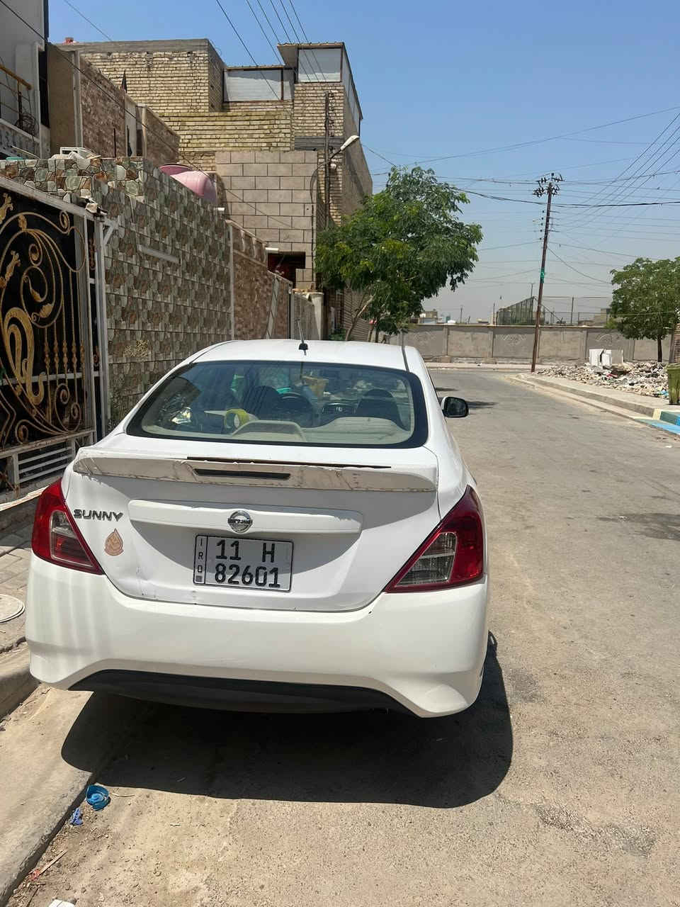 السلام عليكم نيسان سني موديل 19 سياره جاهزه كير مكينه تبريد صدر فقط كشرها تعبان بس طخطخات سنويه باسمي لل30 مكاني بغداد الحسينيه الراشديه سعر 80
***********
