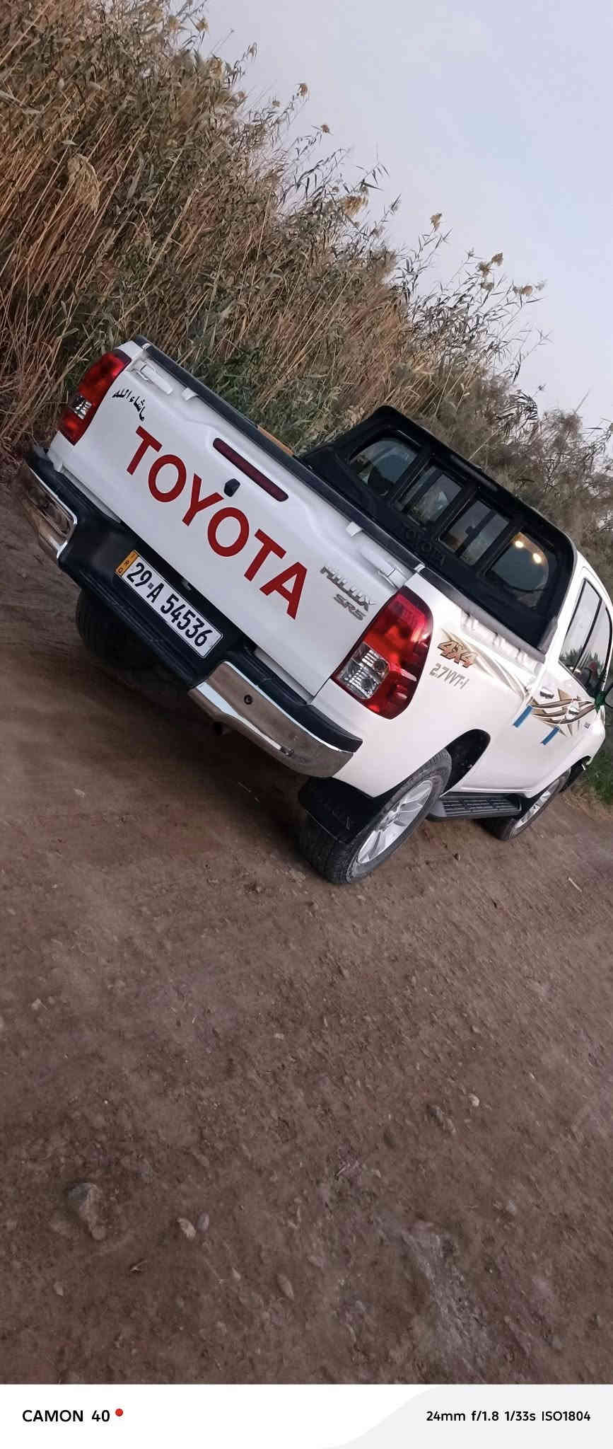 اسلام عليكم ورحمة الله وبركاته سياره هايلوكس فرويل موديل 2017كفاله عامه من عده شبر بلجاملغ  الامامي غير هاي كفاله عامه تبريد تتفه كامله مكماله سياره مال جناي اوتماتيك  ماشيه 100سياره تخم تاير كامله دواخل امدوشمه اتخبل دواخلها الله يشهد الياخذها ايضل يحمد بيه  اسبير بجيس  سياره بمعنى الكلمه اتريك وين مايعجبك رقم واسط بسمي سنويه 30مداور ليمت ما تريد السعر 283وبيها مجال حك الجيه العنوان بابل الشوملي وتعال وبيك خير ودلل الستفسار اتصال عله الرقم *********** الامايعجبه اعبر المنشور و الرزق عله الله
