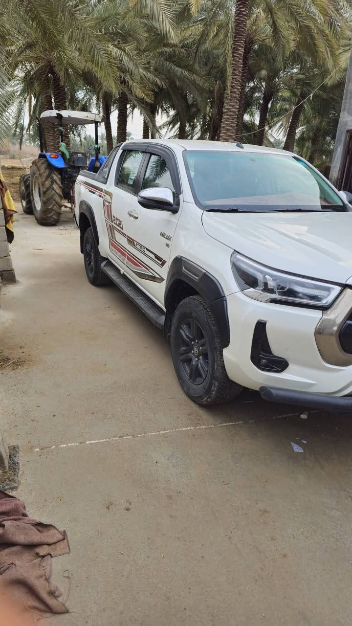 السلام عليكم  بيكم هايلوكس فوريل للبيع
مديل 2021 تي ار دي 
السونار بصور 

رقمها بابل  
المكان بابل مهناويه 
الرقم
***********
