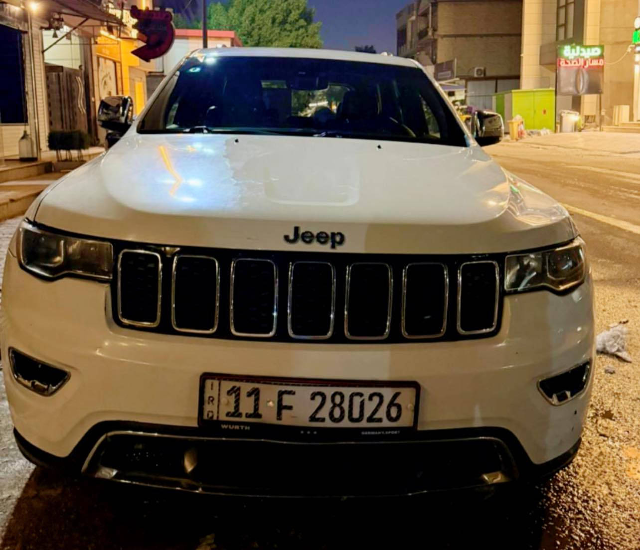 جيب لاريدو وارد امريكي
حادث موضح بالصور 
موديل 2020 
مواصفات المتد معروفه
كشنات كهرباء جلد + تدفئه تبريد 
ستيرن تدفئه 
خزن مقعد 
بانوراما
صندوق كهرباء 
وهواي موصفات 
لاستفسار ***********
