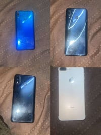 ٤ جوالات • عطلة شاشات • آيفون ٧ بلس شغال