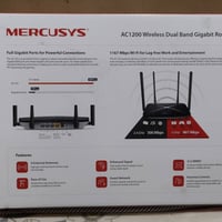 اسلام عليكم راوتر من شركه  MERCUSYS للبيع ما بين اي خلل ولا مصلح نضيف ...