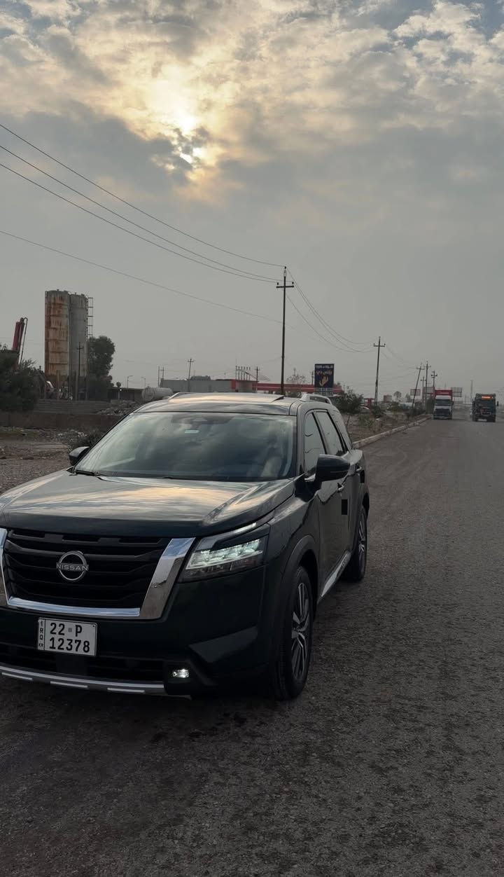 السلام عليكم ورحمة الله 
نيسان باثفايندر 2022
فئته السياره platinum 4wd
الون زيتوني 
مواصفات :
كشنات جلد خزن ميموري 
جنطه كهرباء
٤ بصمات أبواب 
رادرادات وتحديد مسار
بنوراما 
ستائر بلادي
حساسات اماميه خلفي 
كامره ٣٦٠ درجة
كشنات تبريد وتدفئ والخلفي تدفئ
شفتات ستيرن 
السياره بصمه وتشغيل عن بعد
مري شفط (كهربائي)
أنظمة قياده متعدده 
داتا شو وبيها بعد مواصفات 
رقم أربيل تحويل ثاني يوم 
ماشيه ٢٥ الف مايل فقط بشرط 
مكينه كير حداديه بشرط
حادث السياره بدون قطره صبغ بدون تبديل فقط بارد بيها داخل العراق السياره خارج العراق فقط دعاميه وراجعه نفسها وموجود السونار العراقي وصور الحادث بامريكا
السعر 310$ وقابله للتفاوض 
مكان السياره صلاح الدين تكريت 
متوفر واتساب ***********
