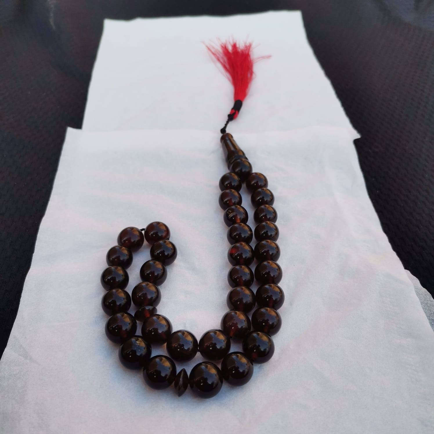 سبحه مميزة من الكهرمان الأحمر الطبيعي الغير معالج 
عدد 33 حبه
مقاس 13 ملي
39 جرام 
أسعار خاصة للتجار والبراندات والبازارات 
تواصل على الخاص
الشحن متاح لجميع المحافظات وجميع دول العالم 
#حجرومسباح
#حجرومسباح_Hajar_Misbah


**إذا كنت صاحب هذا الإعلان وتريد حذفه لأي سبب، رجاءا أرسل رسالة إلى الدعم الفني**