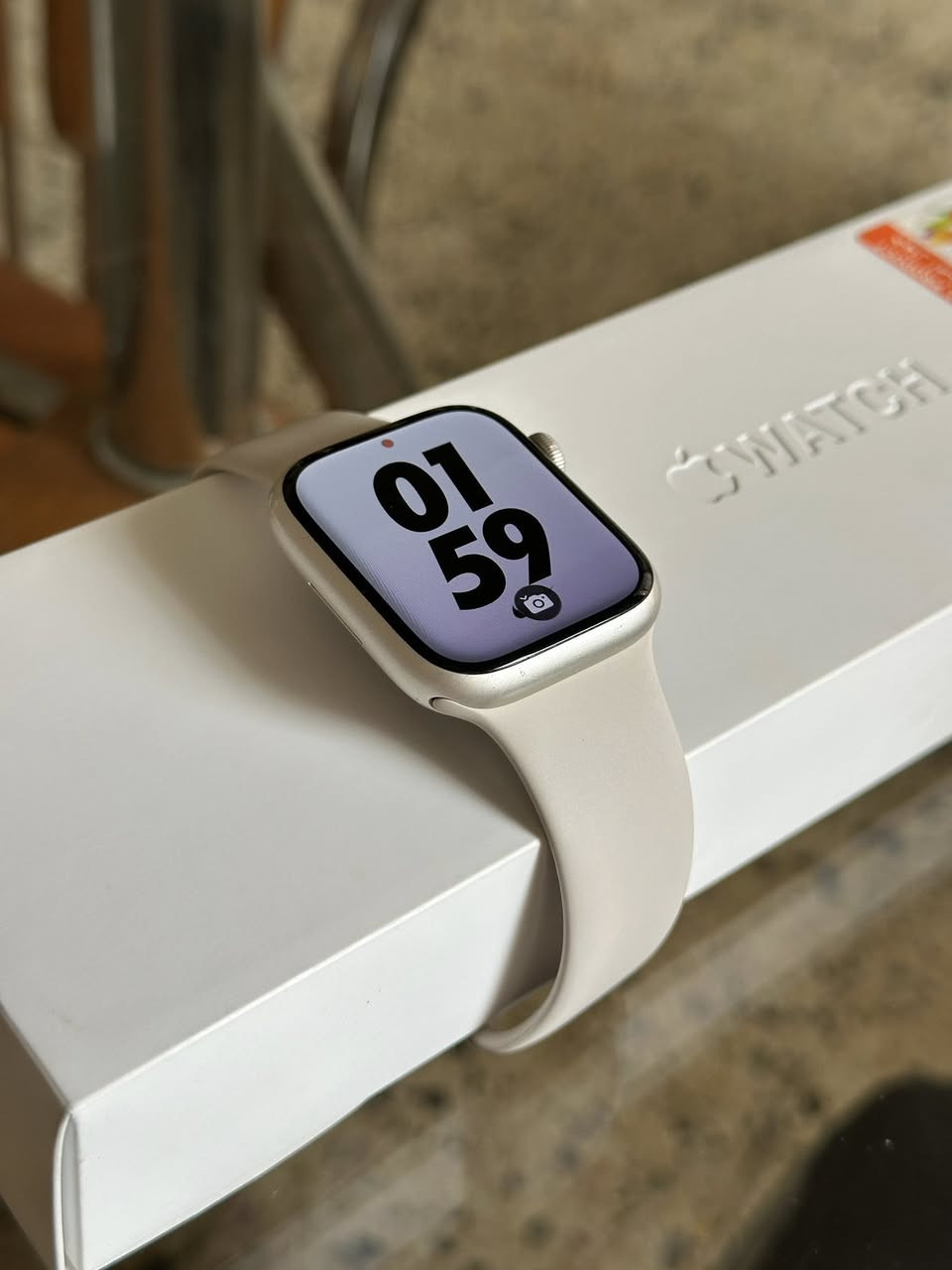 ابل واتش سيريس 7
اكبر حجم  45
 
لون مميز ستار لايت
ذاكرة 32 بطارية 80

ساعة فول نضافة وتجي كامل ملحقاتها الاصلية وبدون اي خلل او مشكلة

سعر خاص او تواصل عل *********** بي واتس
 
مكاني موصل ويوجد توصيل لكل المحافضات
