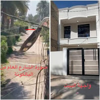 بيت للبيع المساحة 110 متر  واجهة 5 نزال 22    الطابق الارضي طرمة / غرف...