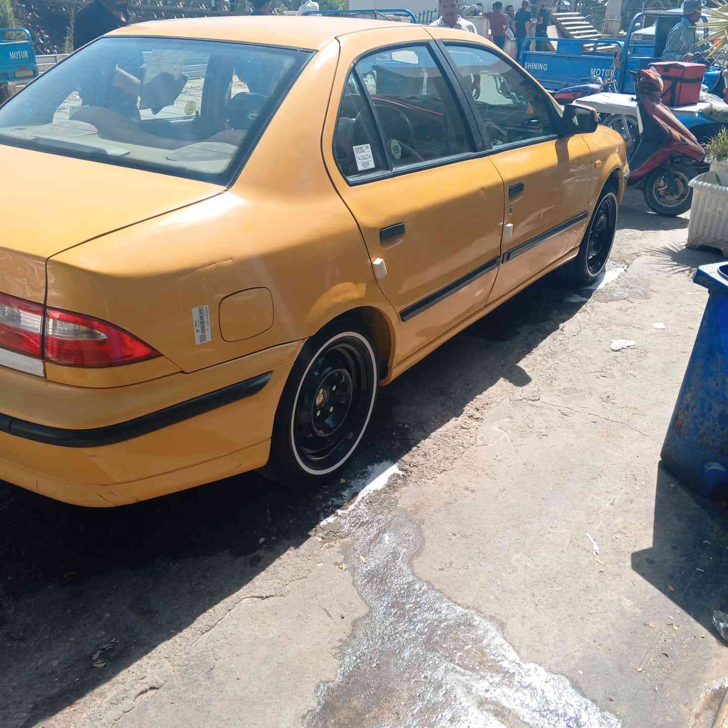 سلام عليكم سمند مديل  2012سياره جاهزه من كلشي من كير مكينه تخم تاير حداديه  مكينه جديده شرط تراي زيرو سنويه جديده مصفره من كلشي مكان سياره الدوانيه قضاء الشاميه رقم لتصال،،،، ‏سعرها 48 وبيه مجال رقم بصره نكليزي بسمي***********
