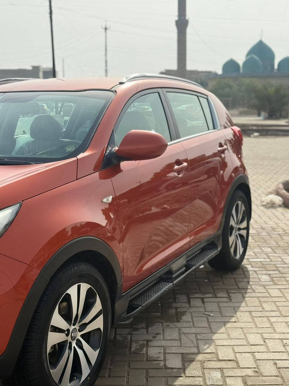 سلام عليكم سبورتج ٢٠١٤ خليجيه 
مكفوله كفاله عامه من الصبغ ولبارد وتبديل 
نص مواصفات 
تحكم ستيرن 
ثلاجه 
حساس خلفي 
كامره 
اوكس 
بلوتوث 
جلد 
تخم تاير 
مكينه كير 
مكفوله من الفتح 
صدر جديد 
سعر 150 وبيه مجال 
رقم بغداد جديد
*********** وتساب
