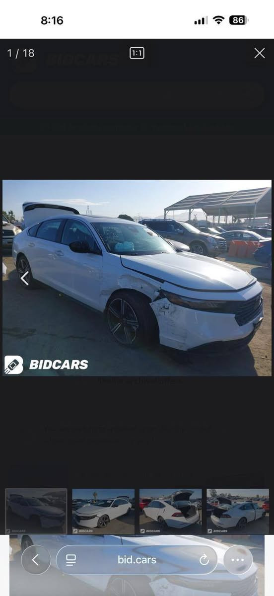 هوندا اكورد اسبورت موديل 2024 هايبرد 
السيارة ماشيه 83

فول مواصفات 
• مكينة 2000 هايبرد تنفس طبيعي
• كير اوتوماتيك 
• شاشة كبيرة
•فتحه سلايد
• كاميرا خلفية 3 انظمة
• كرسي كهرباء   
• رادار امامي
• مانع تصادم
• محدد مسار 
• تصحيح مسار
• شفتات بالستيرن
• مثبت سرعة
• مانع انزلاق
• دخول ذكي 
• إنارة ترحيبية
• هندبريك كهرباء
• عداد ديجيتال
•لايت عدسات زينون
• نظام اوتو لايت Auto
• لايت العالي زنون 
اوتو هولد للبريك
• حساسات مطر 
• حساسات امامي خلفي 
• حساسات ضغط هواء الإطارات
• أوامر صوتية
• 4 أنظمة قيادة (eco,individual , sport,normal )

السياره وارد امريكي  

السعر 215 قابل للتفاوض 

مكان السيارة الانبار فلوجه  
 للتواصل 
***********
